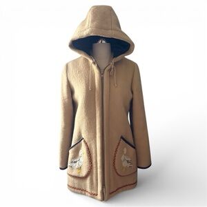 Vintage James Bay Cottagecore Wool Coat